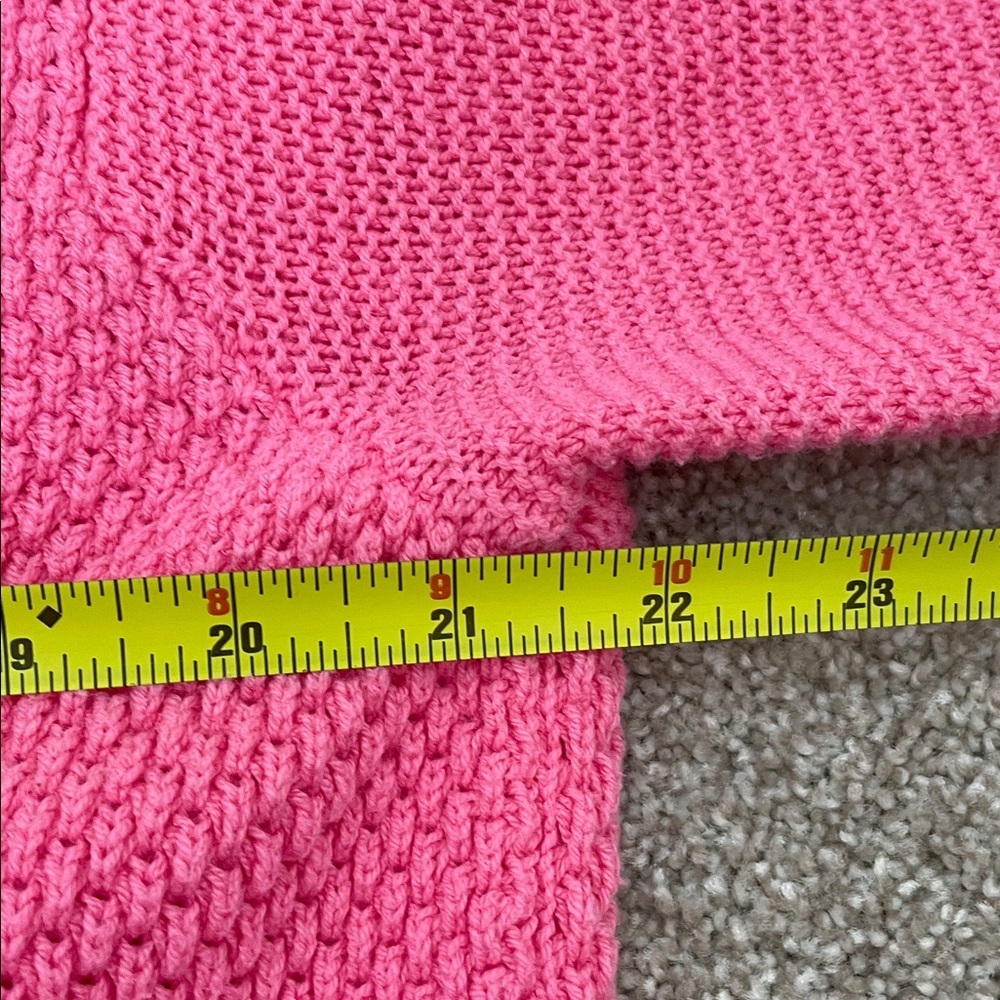 Loft Pointelle Raglan Stitch Knit Sweater - Picture 9 of 10
